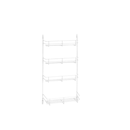 Rev-A-Shelf Steel, White, 11 in W, 21.72 in H, 2.38 in D, 4.28 in L, White 565-10-52